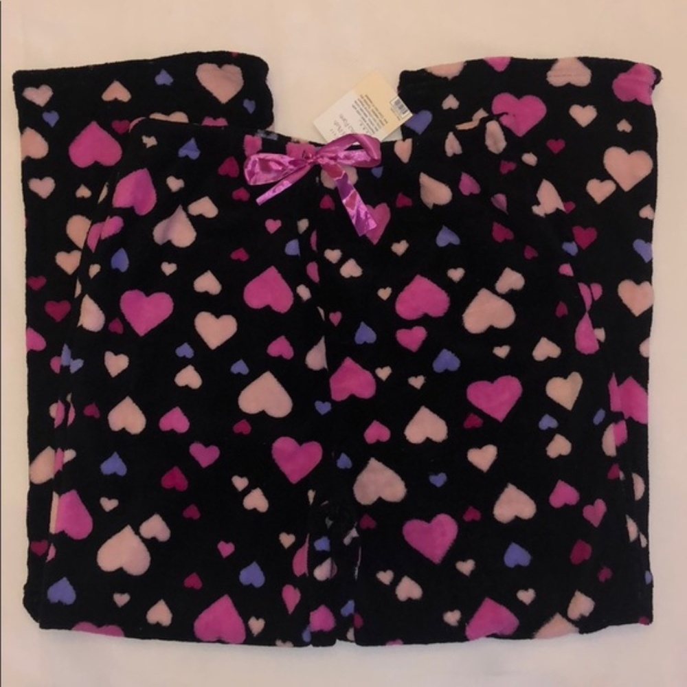 New Women's Plush Fleece Pajamas Pants PJs - Picture 2 of 13